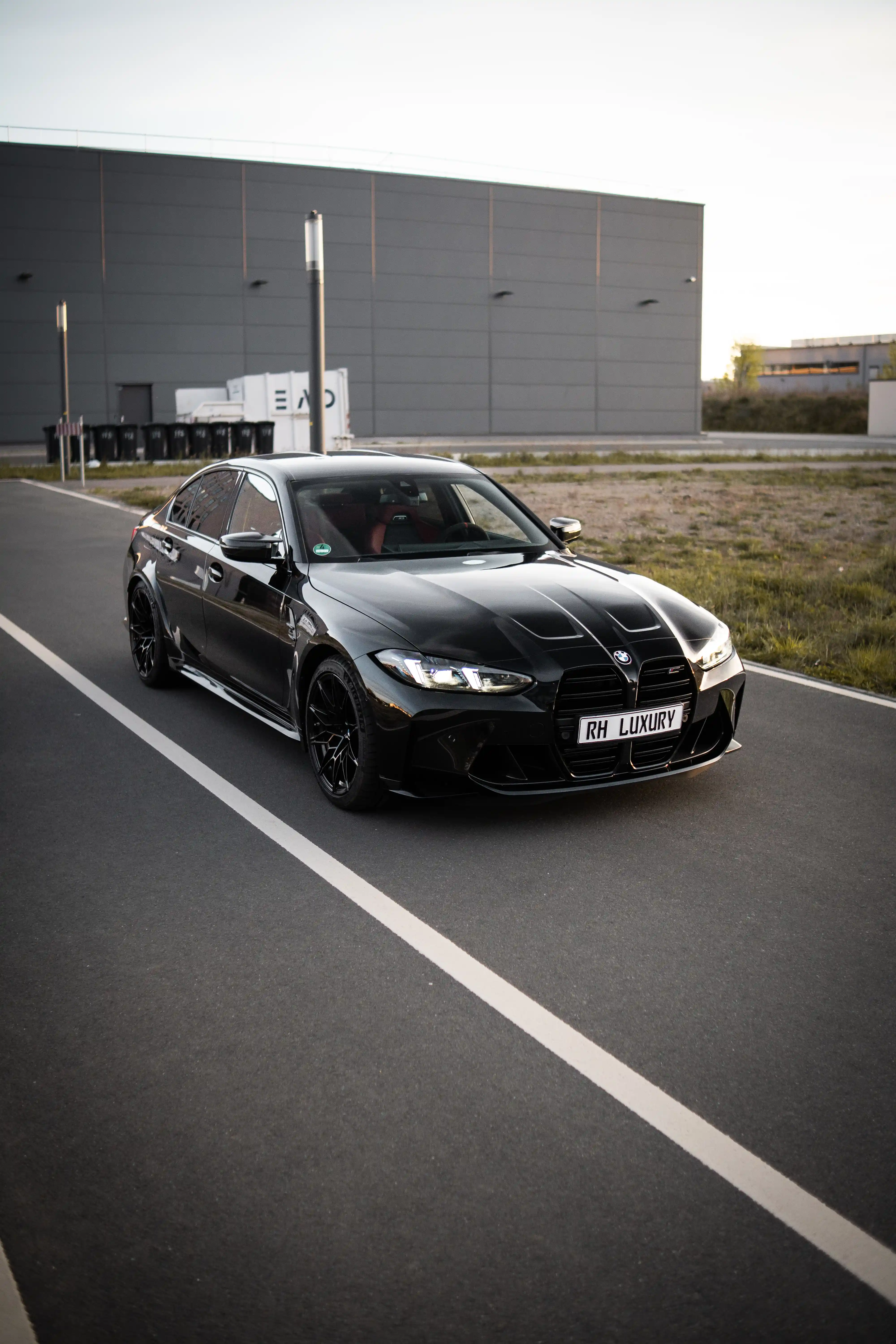 BMW M3 Competition Schwarz